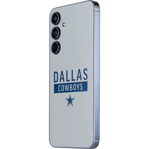 NFL Dallas Cowboys Silver Performance Series Galaxy A36 5G Skin
